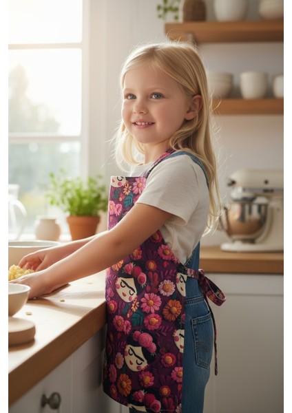 Çocuk Mutfak Önlüğü, Etkinlik Önlüğü 4-12 Yaş Aktivite Önlüğü modelleri