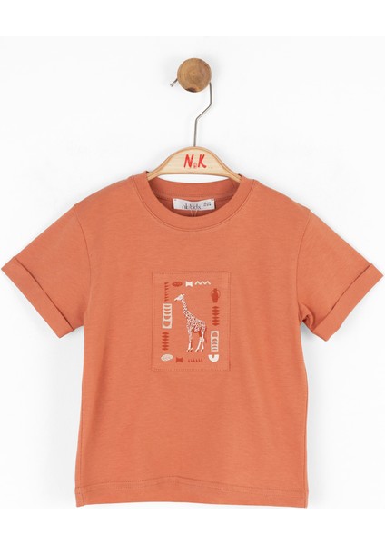 01-04 Yaş Erkek Çocuk Pantolonlu Ikili Takım - Turuncu fiyatları