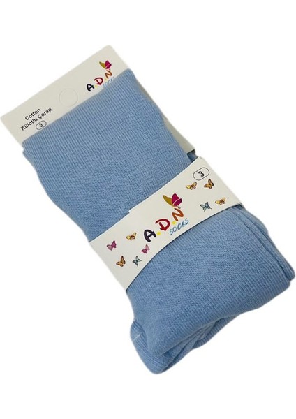 Düz Erkek Bebek Külotlu Çorap