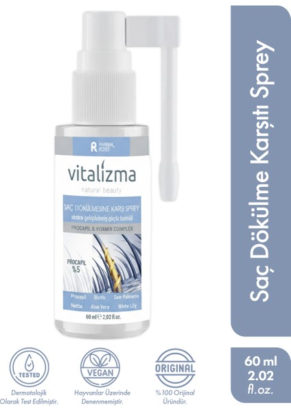 Saç Dökülmesine Karşı Sprey