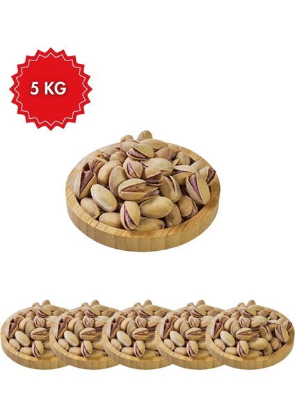 Siirt Fıstığı 5 kg - Taze Kavrulmuş - Yeni Mahsul Ekonomik Paket