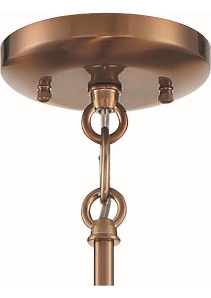 Outer Limits 6'lü Bronz Sarkıt Avize modelleri