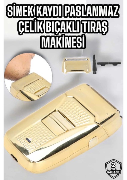 Tıraş Makinesi Sinek Kaydı Saç Sakal ve Vücut Tıraşına Uygun