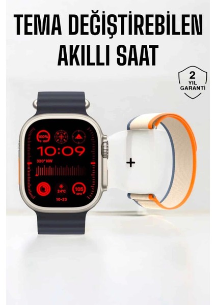 Akıllı Saat Yeni Nesil Sesli Asistan Uyku ve Sağlık Takibi Adımsayar