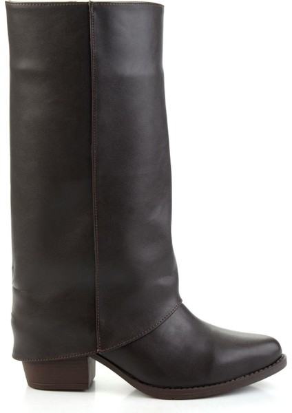 Kahve Kadın Çizme K03586240009