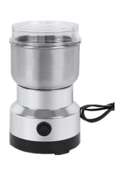 Paslanmaz Çelik Elektrikli Kahve ve Baharat Öğütücü - 300W Güçlü Motor, Çok Amaçlı Kullanım fırsatları