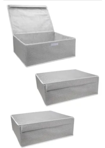 3’lü Çok Amaçlı Saklama Kutusu – Baza Içi, Düzenli ve Pratik Depolama Çözümü fiyatları