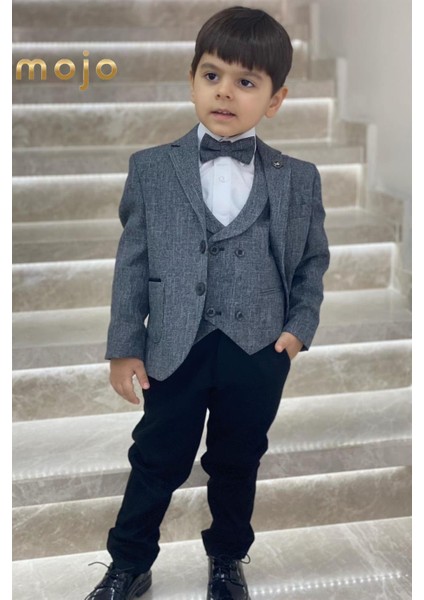 Erkek Çocuk Spor Yelekli Takım 20273 Gri fiyatları