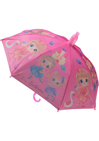 72 cm Bardaklı Kılıflı Düdüklü Şemsiye – Rüzgara ve Yağmura Dayanıklı