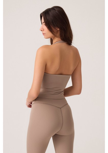 x Ece Vizon Halter Yaka Top Halter Tank