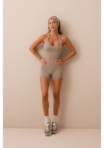 x Ece Vizon Halter Yaka Top Halter Tank