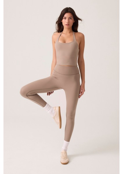 x Ece Vizon Yüksek Bel Spor Tayt Mono Leggings