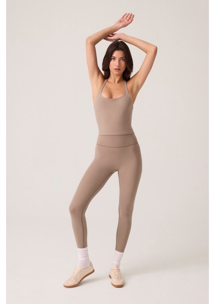 x Ece Vizon Yüksek Bel Spor Tayt Mono Leggings