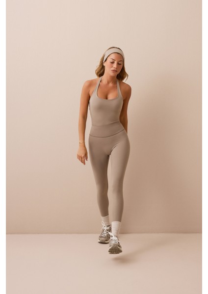 x Ece Vizon Yüksek Bel Spor Tayt Mono Leggings