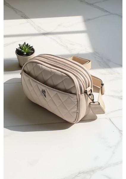 Astarlı Askılı Kapitone 4 Bölmeli Kadın El ve Omuz Çantası 111002 fiyatları