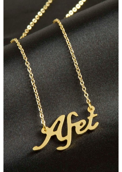 Afet Isimli Kolye (Kişiye Özel)