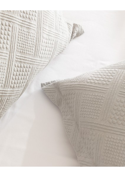 Triangle Tek Kişilik %100 Pamuk Yatak Örtüsü - Kırmızı - Lüks Koleksiyon indirimleri