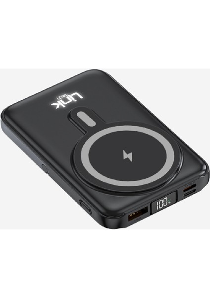Linctech WF27 Mini LED Ekranlı Kablosuz Şarjlı 10.000 Mah Çoklu Kablolu Powerbank modelleri