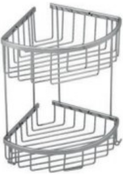 20X20 Ikili Oval Süngerlik Krom