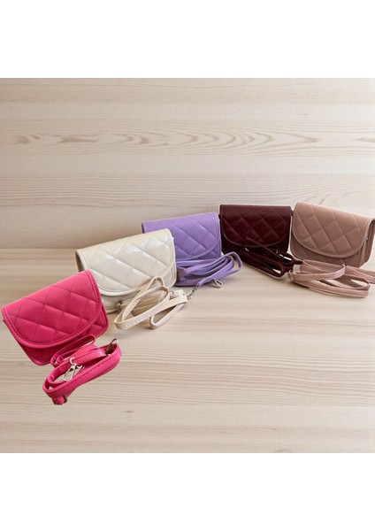 Baklava Desenli Mini Kadın Omuz Çanta fırsatları