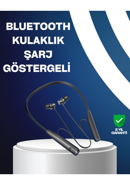 bulurum bluetooth 5.3 boyun bantlı kulaklık – oyun ve müzik modu, sd kart desteği