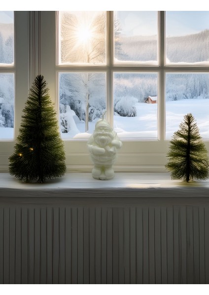 Noel Baba Figürlü Doğal Soya Mum indirimleri