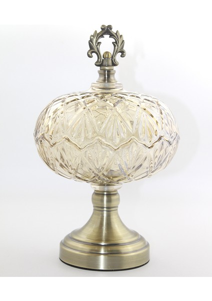 Kapaklı Cam Şekerlik Model 3