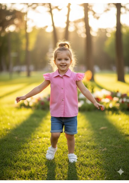 Kız Çocuk Gömlek Paraşüt Holiday fırsatları