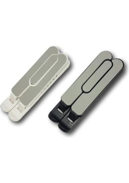 Tablet Telefon Standı Masa Üstü Katlanabilir Hafif Kompakt Beyaz Plastik modelleri