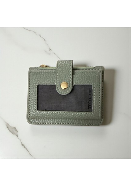 12 Adet Kart ve Bozuk Para Bölmeli Kartlık