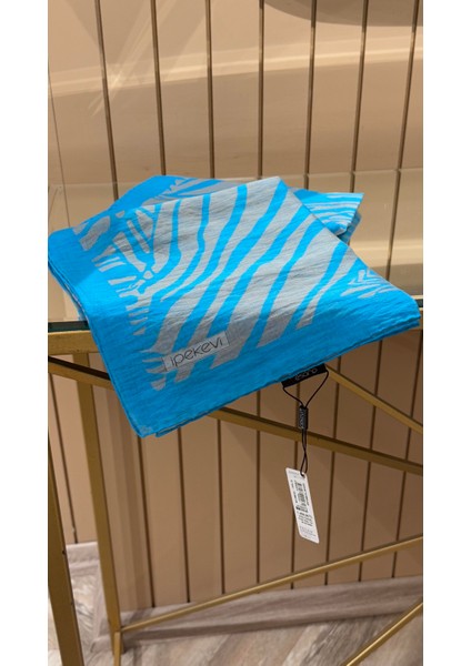 Ipekevi Desenli Tensel Eşarp Turkuaz fiyatları