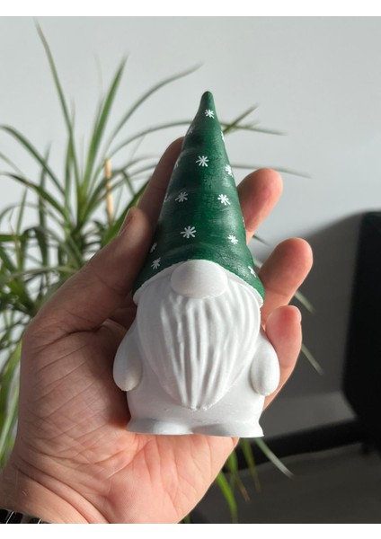 Noel Cüceleri 2'li Set Gnome Yer Cücesi Sevimli Yıl Başı Süsleri Dekoratif Obje El Boyaması 15CM modelleri