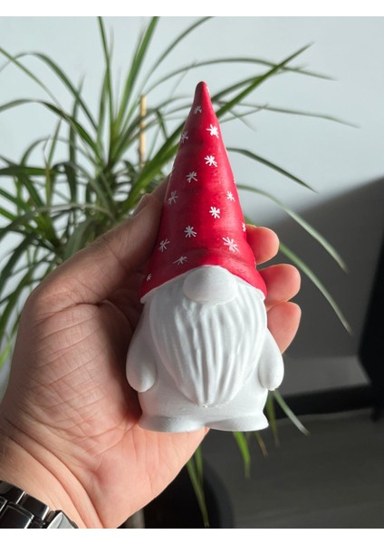Noel Cüceleri 2'li Set Gnome Yer Cücesi Sevimli Yıl Başı Süsleri Dekoratif Obje El Boyaması 15CM fırsatları