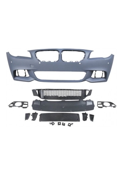 Bmw 5 Serı- 5 Serisi- 2013-2016 Ön Tampon Astarl(Sıs D.lı/ızgralı/plaka Plastik/far.yık.lı/sen.d.)M-Tech/lcı Oem No (BA51118058990S1) indirimleri