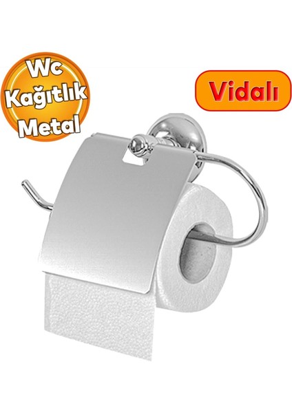 Paslanmaz Metal Rulo Kağıtlık | Suya Dayanıklı Banyo Aparatı fiyatları