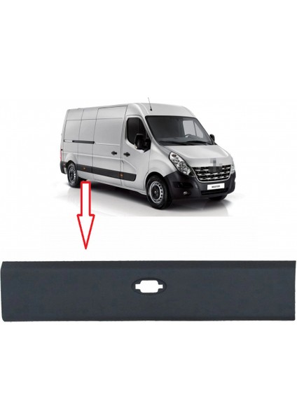 Renault Master Iıı 2009- Kapı Direk Çıtası Arka Sol (Yan Pano Çıtası) Oem No (768F20003R)