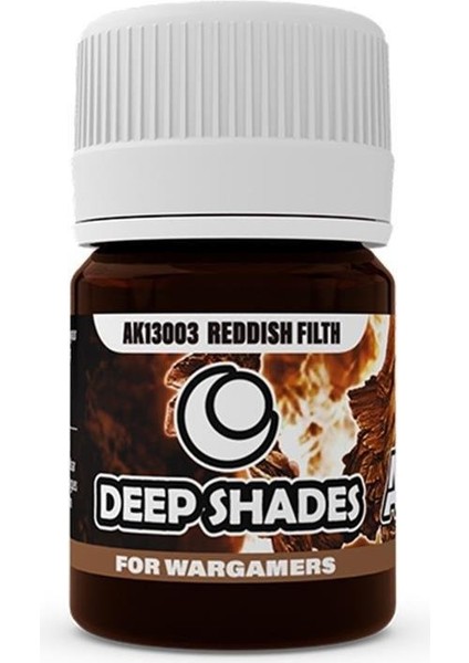 Ak 13003 Deep Shade 30ML.REDDISH Filth