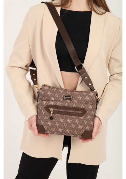 Kahve SP1110 Kadın Çapraz Çanta