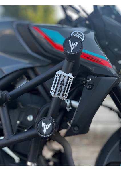 Yamaha MT125/25/07/09/10 Crash Bar Kırmızı Siyah Motor Koruma Aksesuarı (Yan TAMPON)1ADET modelleri