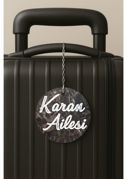 Kişiye Özel Isim Soyisim Kelime Yazılı Pleksi Bavul Etiketi Valiz Etiketi Isim Tasarim 77