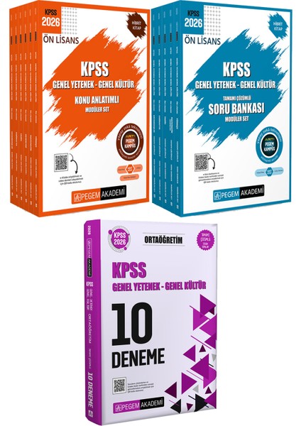 2026 Kpss Ön Lisans Modüler Konu Soru - 2026 Kpss Ortaöğretim Çözümlü 10 Deneme