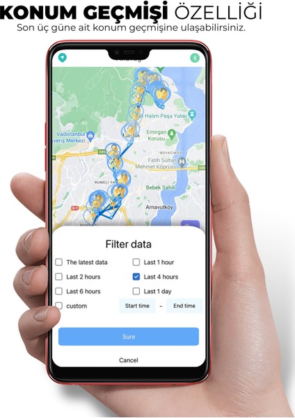 Plus Tag Ios & Android Uyumlu Airtag Akıllı Gps Takip Cihazı (4'lü Paket) fırsatları