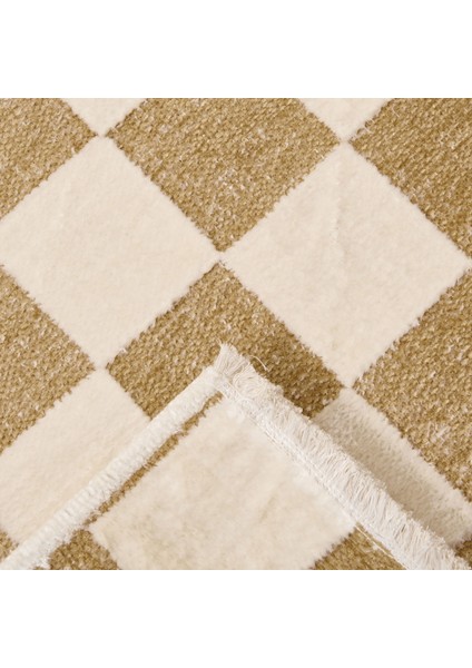 Soft Skard Dekoratif Halı - Bej - 80X150 cm fiyatları