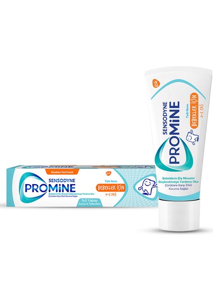 4 Adet Sensodyne Promine Baby 0-2 Yaş 50 ml fiyatları