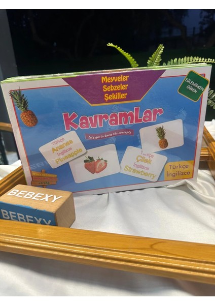 Türkçe-Ingilizce Karışık Meyve Oyunu