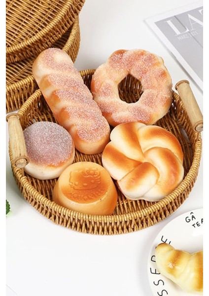 Ravena Rattan Çok Amaçlı Dekoratif Tepsi Meyve ve Ekmek Sepeti 24 cm fiyatları