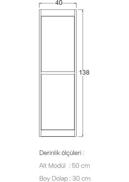 Grande Boy Dolabı modelleri