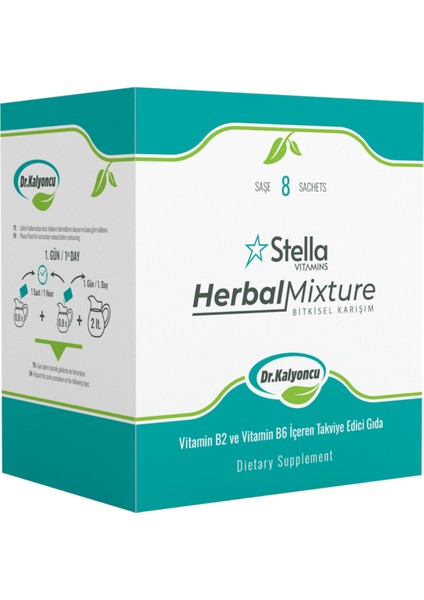 - Herbal Mixture / Doğal Detoks & Toksinlerden Arınma Desteği – 4 Günlük Hızlı Program (8 Saşe)