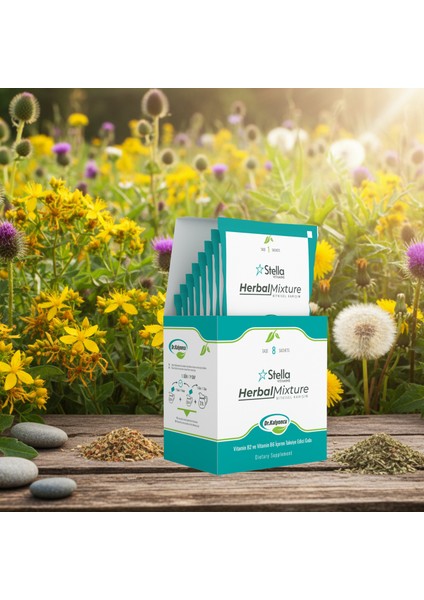 - Herbal Mixture / Doğal Detoks & Toksinlerden Arınma Desteği – 4 Günlük Hızlı Program (8 Saşe)