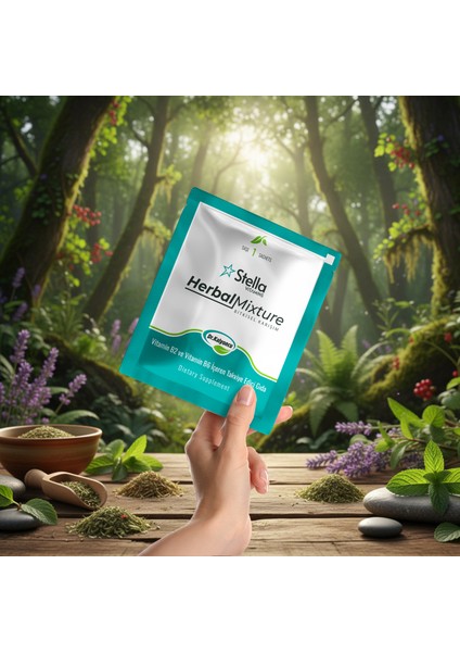 - Herbal Mixture / Doğal Detoks & Toksinlerden Arınma Desteği – 4 Günlük Hızlı Program (8 Saşe)